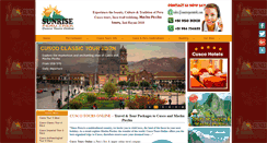 Desktop Screenshot of cuscotoursonline.com